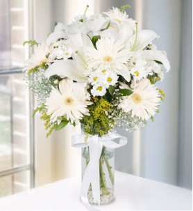 Gerbera Lilyum Vazoda