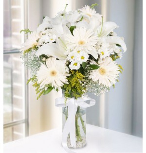 Gerbera Lilyum Vazoda